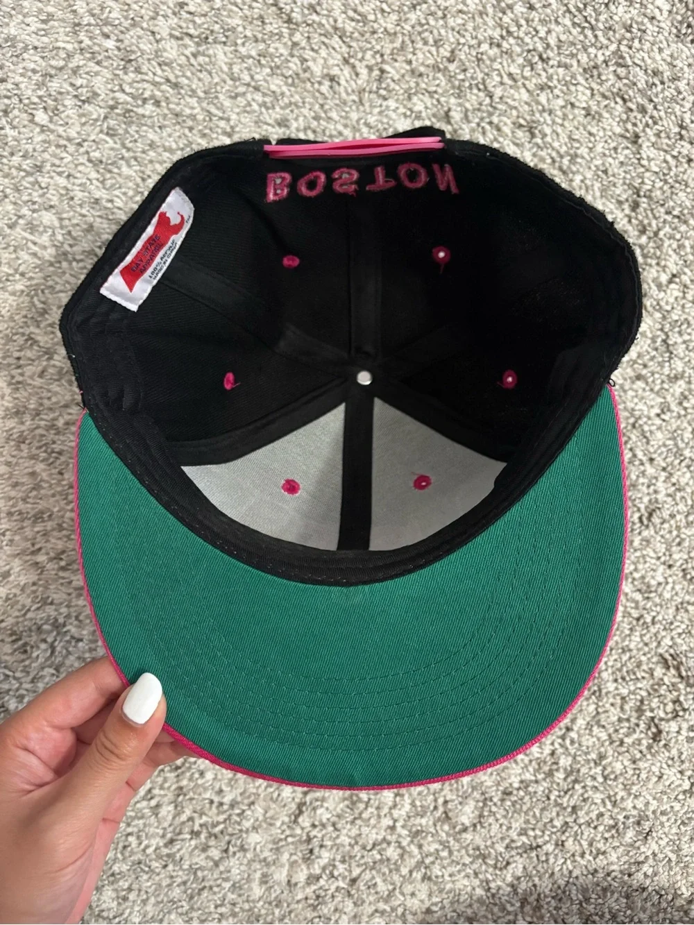 kids 'BOSTON' snapback hat